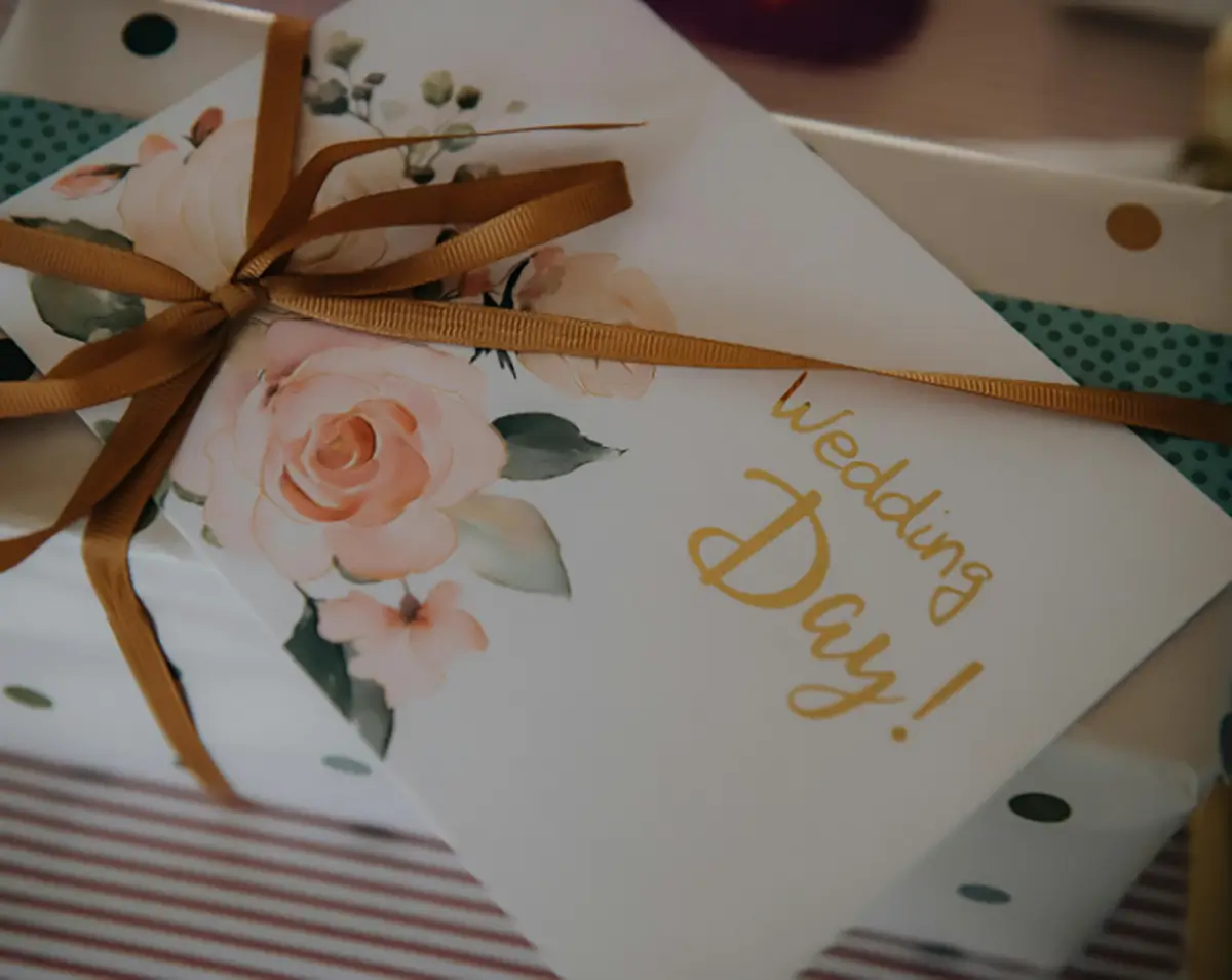 Подарочный сертификат на свадьбу