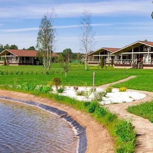 Дома Шале на турбазе Вазуза