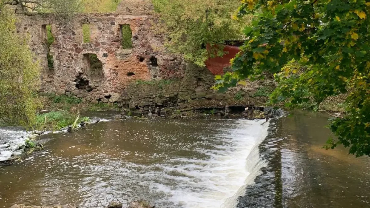 водяная мельница в гродно