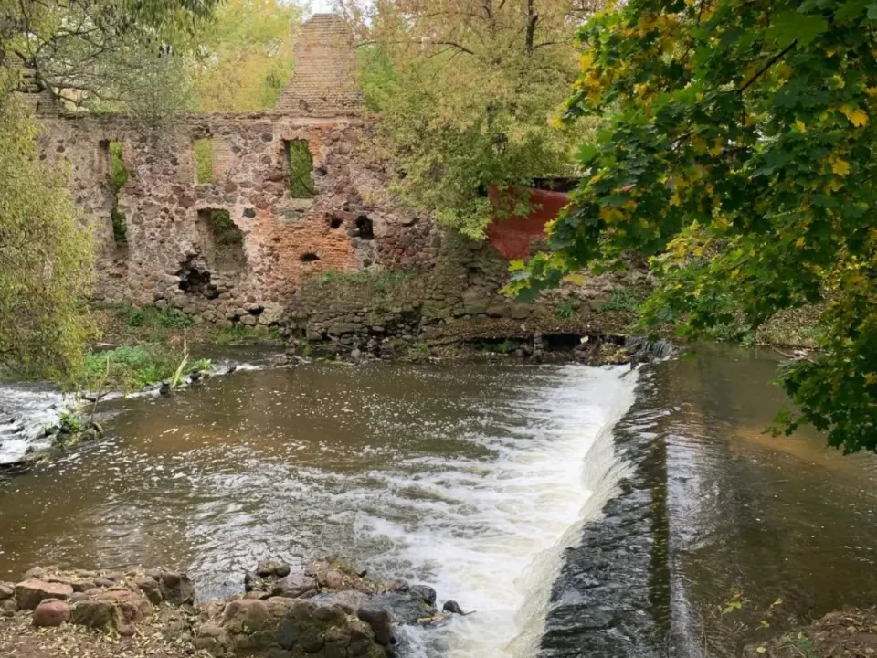 водяная мельница в гродно
